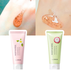 The Saem Body And Soul Love Hawaii Body Scrub скраб для тела c ароматом "Гавайи"