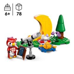 LEGO Animal Crossing - Наблюдение за звездами с Celeste 77053