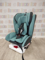 Автокресло детское Costa Isofix CS-002 группа 0/1/2/3 (0-36) шалфей