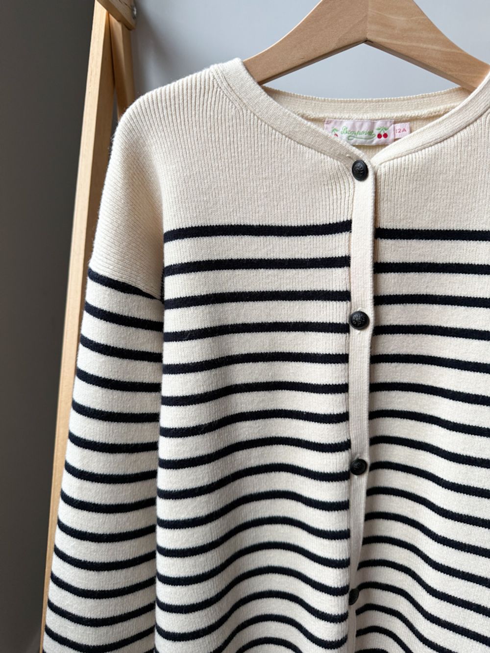 Кардиган из хлопка и шерсти Bonpoint, 152