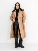 Тренч длинный оверсайз плащ