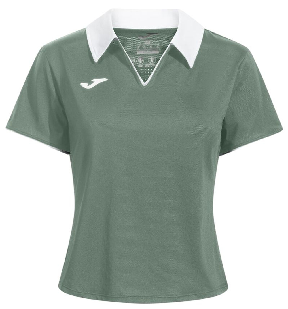 Женское теннисное поло Joma Torneo Short Sleeve - green