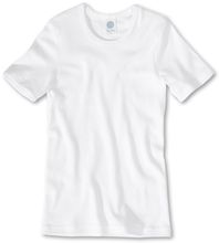 Белая футболка Sanetta из органического хлопка