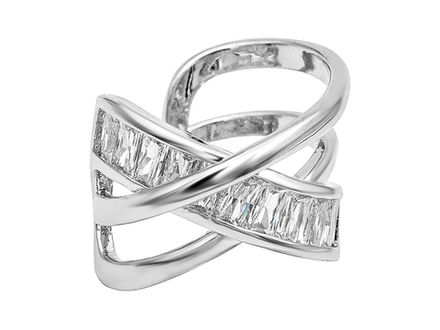 Кафф Икс со стразами