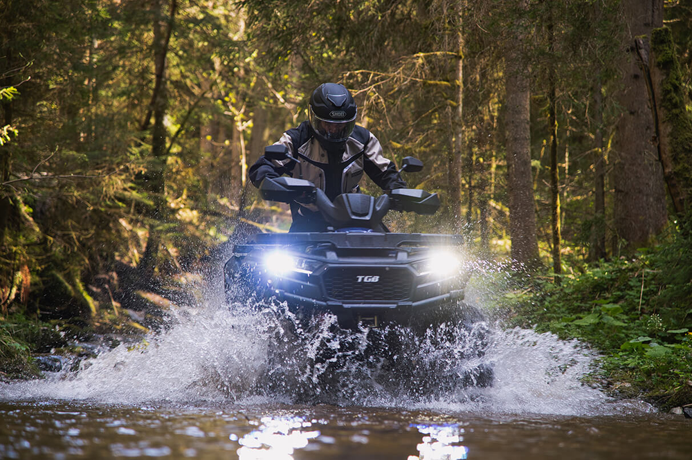 Квадроцикл TGB (ТГБ) BLADE 600 LTX EPS серый (снегоболотоход)