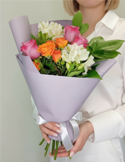 Букет с розами Для тебя