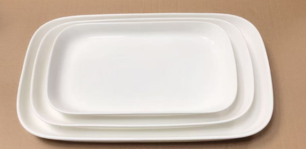 Блюдо прямоугольное 40х24х4 см / WR40 /уп 8/