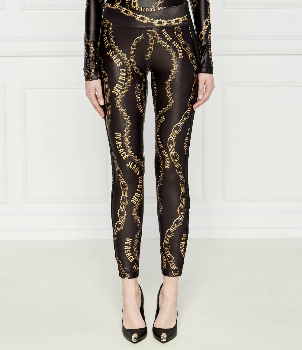 Леггинсы Versace Jeans Couture - черный(77HAC114JS417)