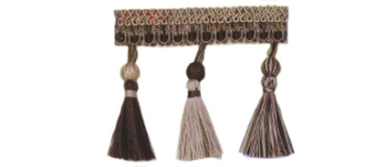 10007/27 Бахрома с кисточками и бубенчиками