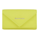 Balenciaga Leather Key Pouch Women"s Yellow