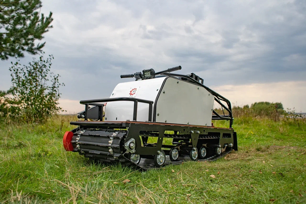 Мотобуксировщик БТС «LONG» 500/15 БЕЗ Э/ЗАП. Loncin (60 Ватт)