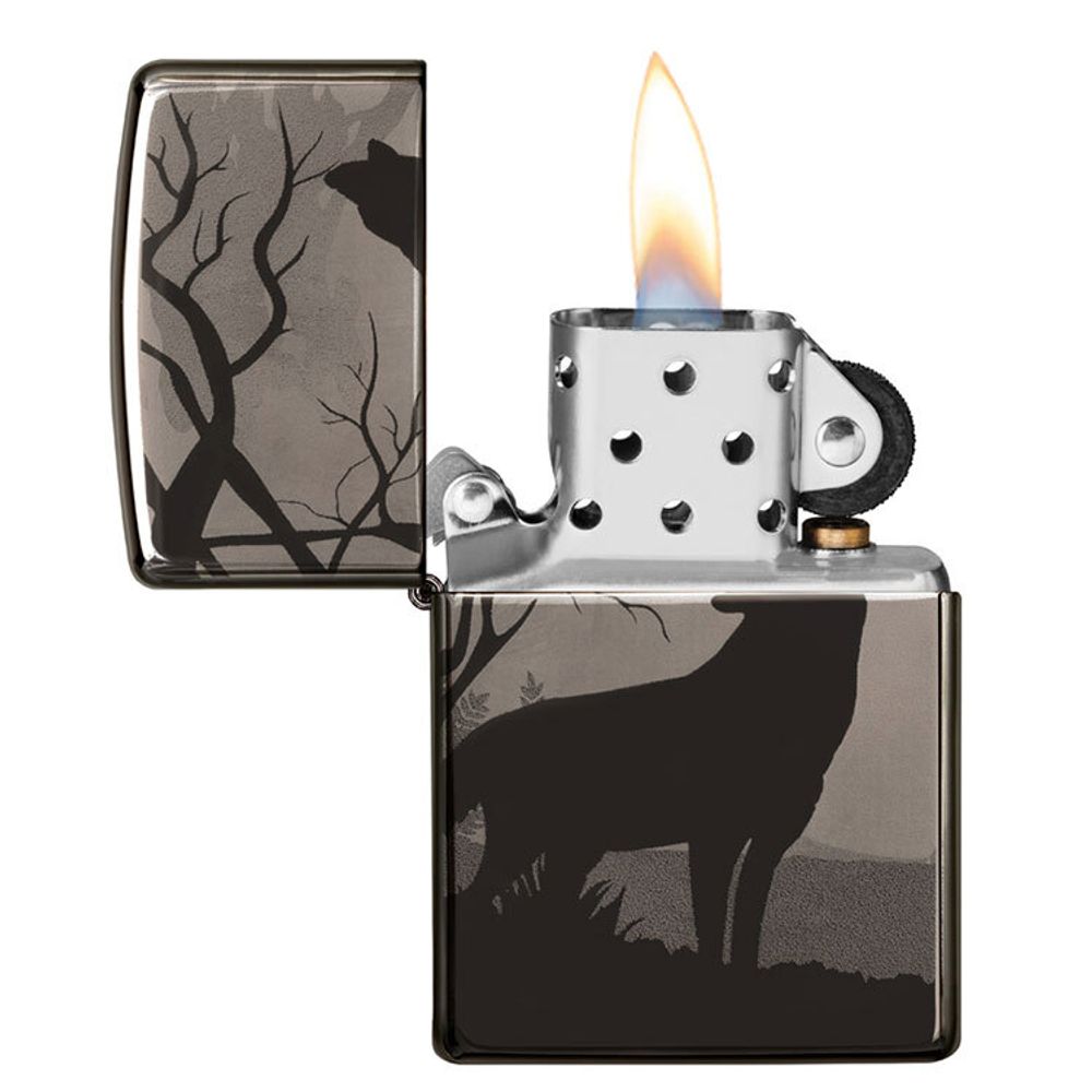 Зажигалка Zippo Wolves Design (49188) 4