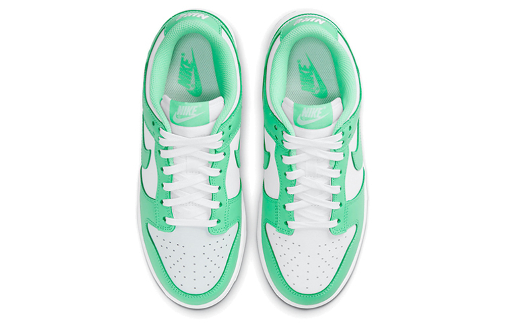 Кроссовки Nike Dunk Low Green Glow (Женская размерная сетка)
