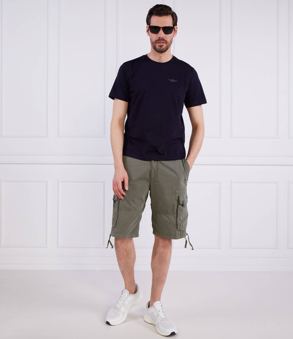 Шорты Aeronautica Militare - оливковый(BE003CT1122)