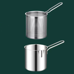 Фритюрница мини 1,2л ковш с корзиной 12см, нерж.сталь