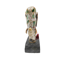 Миниатюрная старинная статуэтка. Слон в технике в Cloisonne (Клуазонне). Ручная работа. Китай, ХХ в.