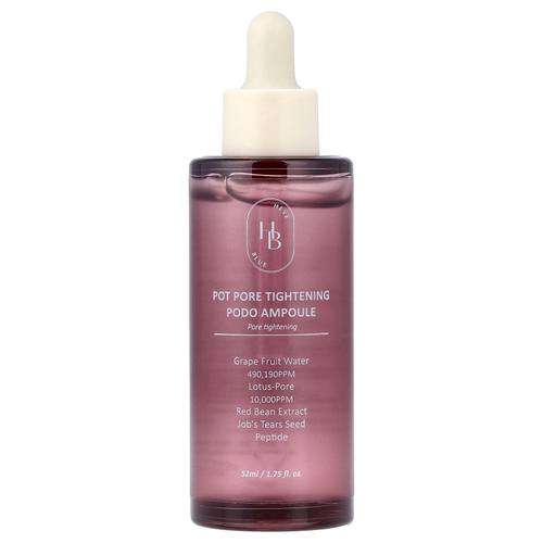 HeveBlue, Pot Pore Tightancing PODO Ampoule, ампула для сужения пор, 52 мл (1,75 жидк. унции)