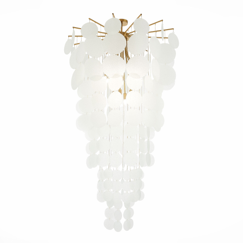 SL1231.303.12 Люстра подвесная ST-Luce Латунь/Белый E14 12*60W VITTORIA