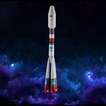 Модель ракеты-носителя "Союз" (грузовой) 1:72