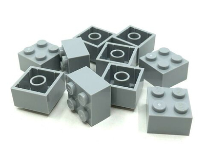 Lego Кирпич 2x2 (серый) 4211387