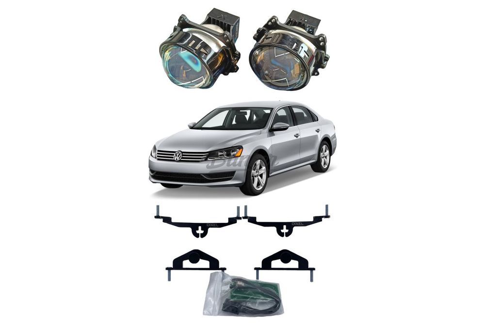 Комплект для замены штатных линз Volkswagen Passat B7 2011-2015 Valeo 2 AFS