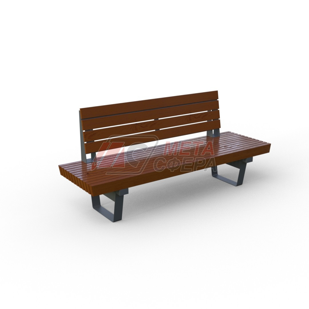 Скамейка Rail Road 02 продольная