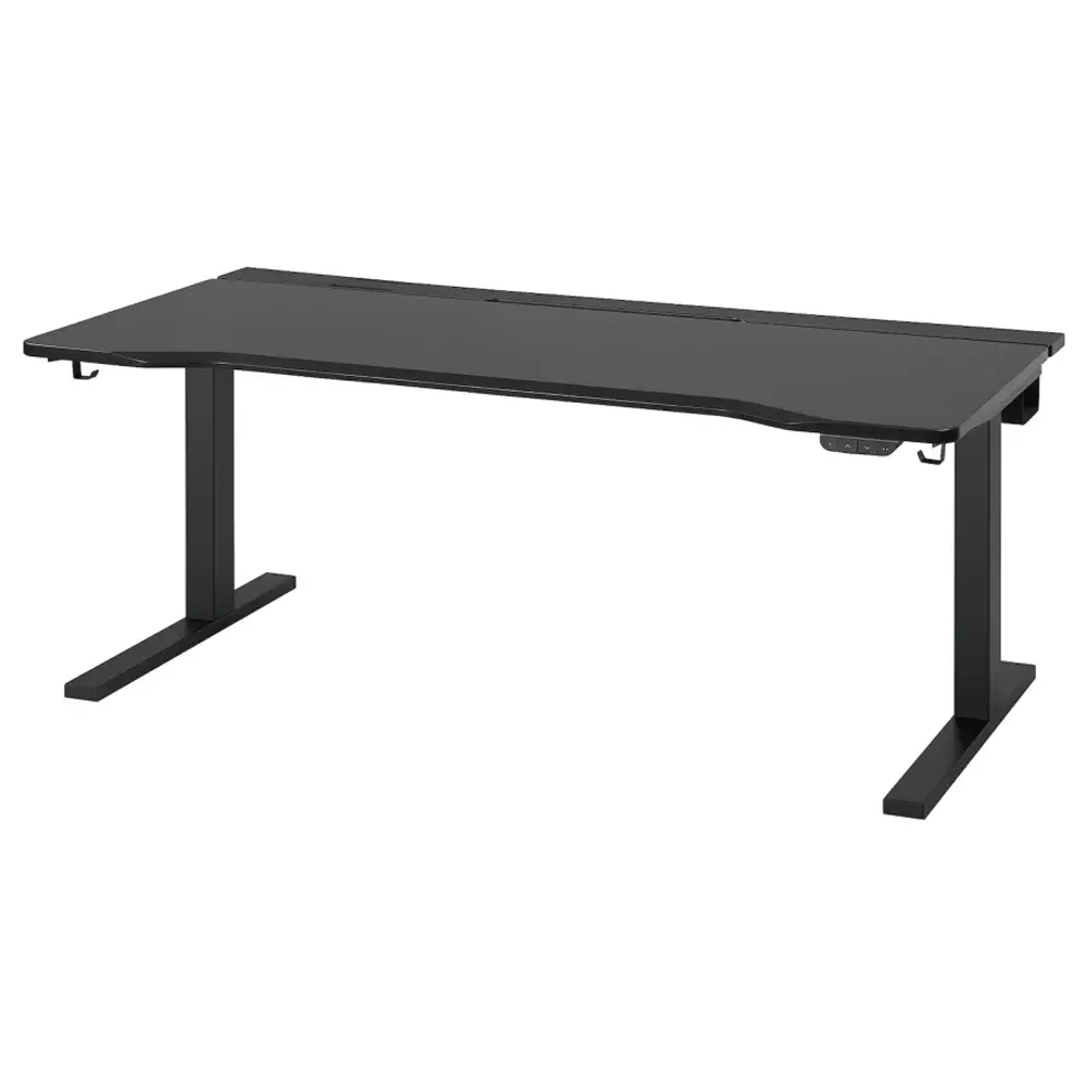 Игровой стол- UTMANING IKEA, УТМАНИНГ ИКЕА, 160х80, черный