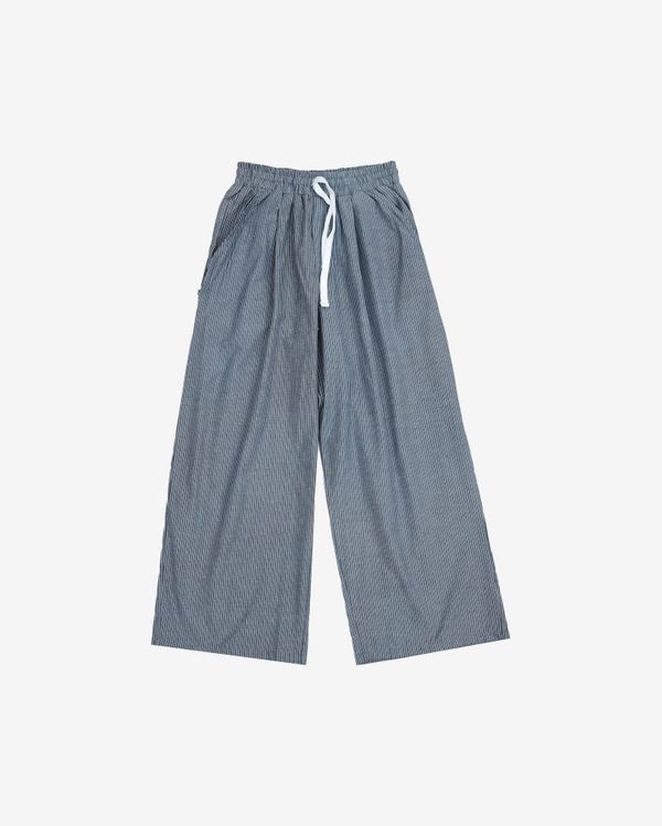 Брюки Striped Baggy Pants Dirty-Blue - фото 1