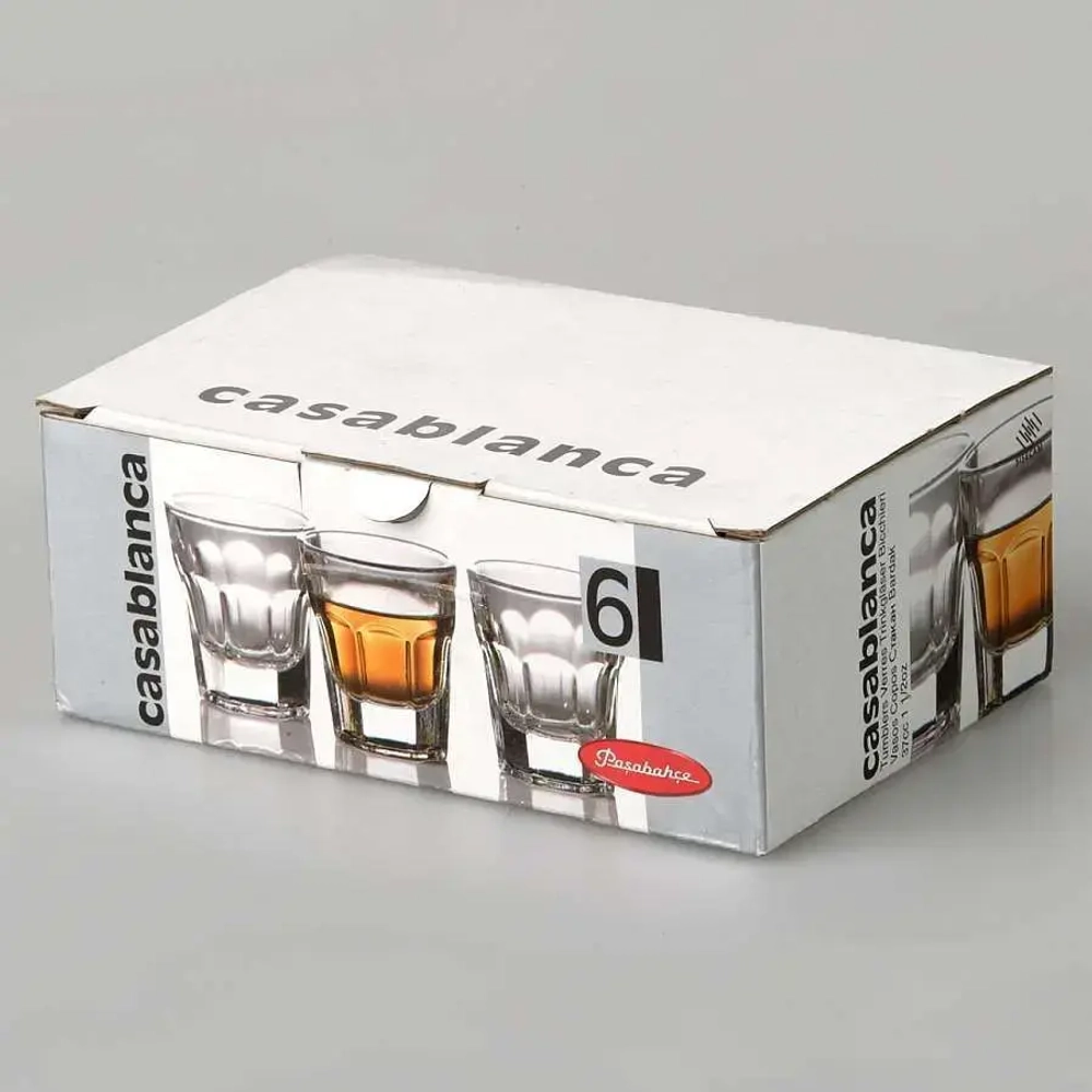 Набор стопок для ликера 6шт 37мл «Касабланка» 52734B