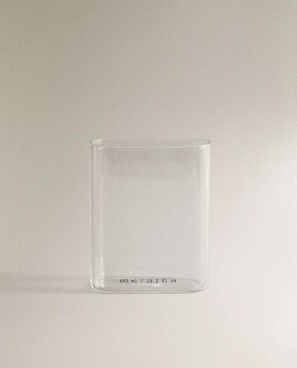 ZARA HOME СТАКАН ДЛЯ ЗУБНЫХ ЩЕТОК ИЗ БОРОСИЛИКАТНОГО СТЕКЛА, ПРОЗРАЧНЫЙ