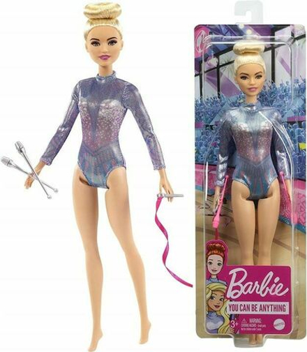 Кукла Mattel Barbie Профессии - Игровой набор Кукла Гимнастка Блондинка - Барби GTN65