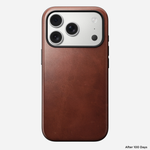 Кожаный чехол Nomad Leather Case (Horween) для iPhone 17 Pro старый Дублин