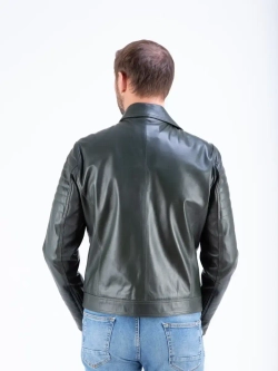 Косуха мужская  кожаная,  куртка мужская