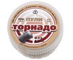 Пулька Торнадо 300 шт. 4,5мм 0,23гр