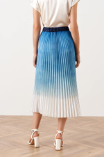 4832 Юбка женская (голубой градиент)