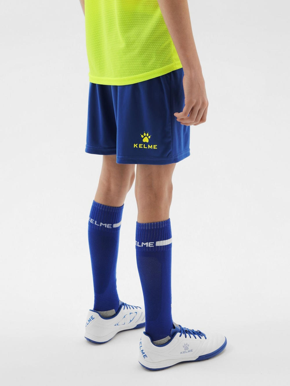 Детская футбольная форма KELME желто-синяя