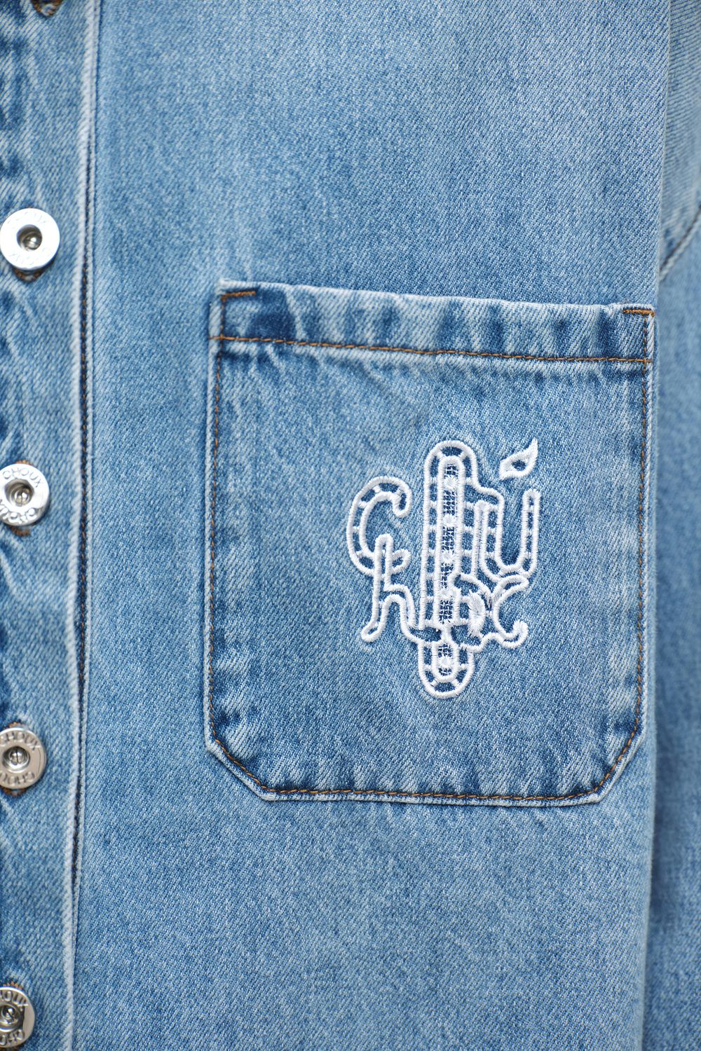 Рубашка (Denim Lover), голубая