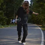 Брюки Смерч #7 вельветовые черные