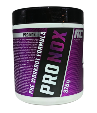 Предтрен Muscle Care Pro Nox 375 г фруктовый пунш