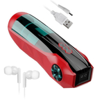 Вибромастурбатор Phantom с возвратно-поступательными движениями (Цвет: красный с черным)