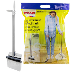 Щетка поворотная 180° с совком для уборки помещений WMC TOOLS WMC-XK1