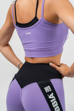 Топ DOUBLE LAYER LIGHT-SUPPORT SPORTS BRA FLEX 241 Лиловый