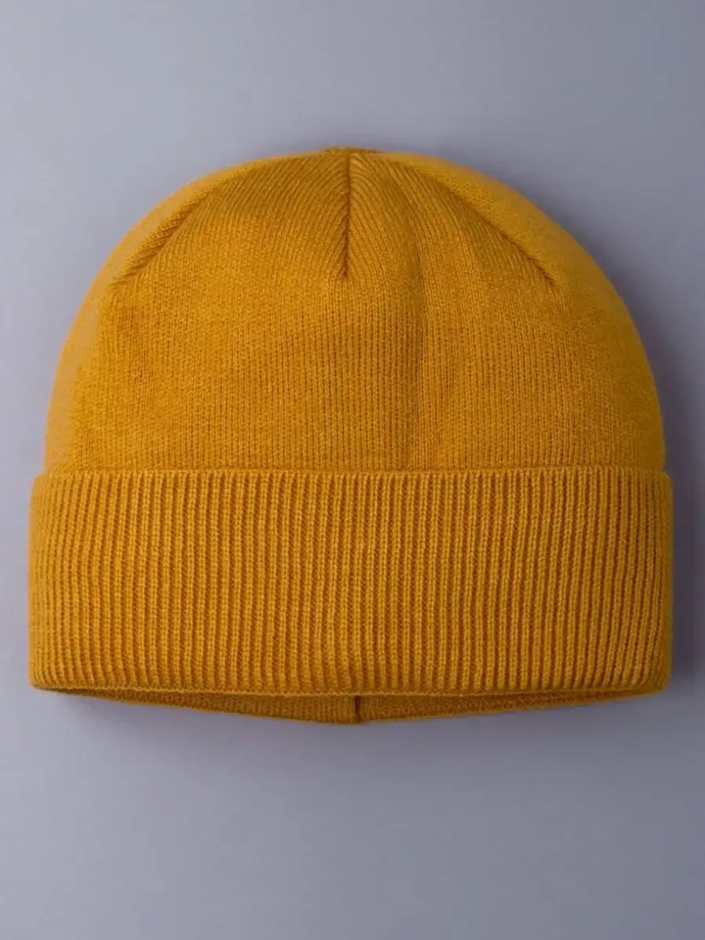 Шапка бини зимняя вязаная