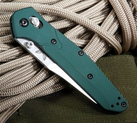 Складной нож Benchmade 940 Osborne Reverse Tanto c клинком из стали CPM-S30V, рукоять алюминий