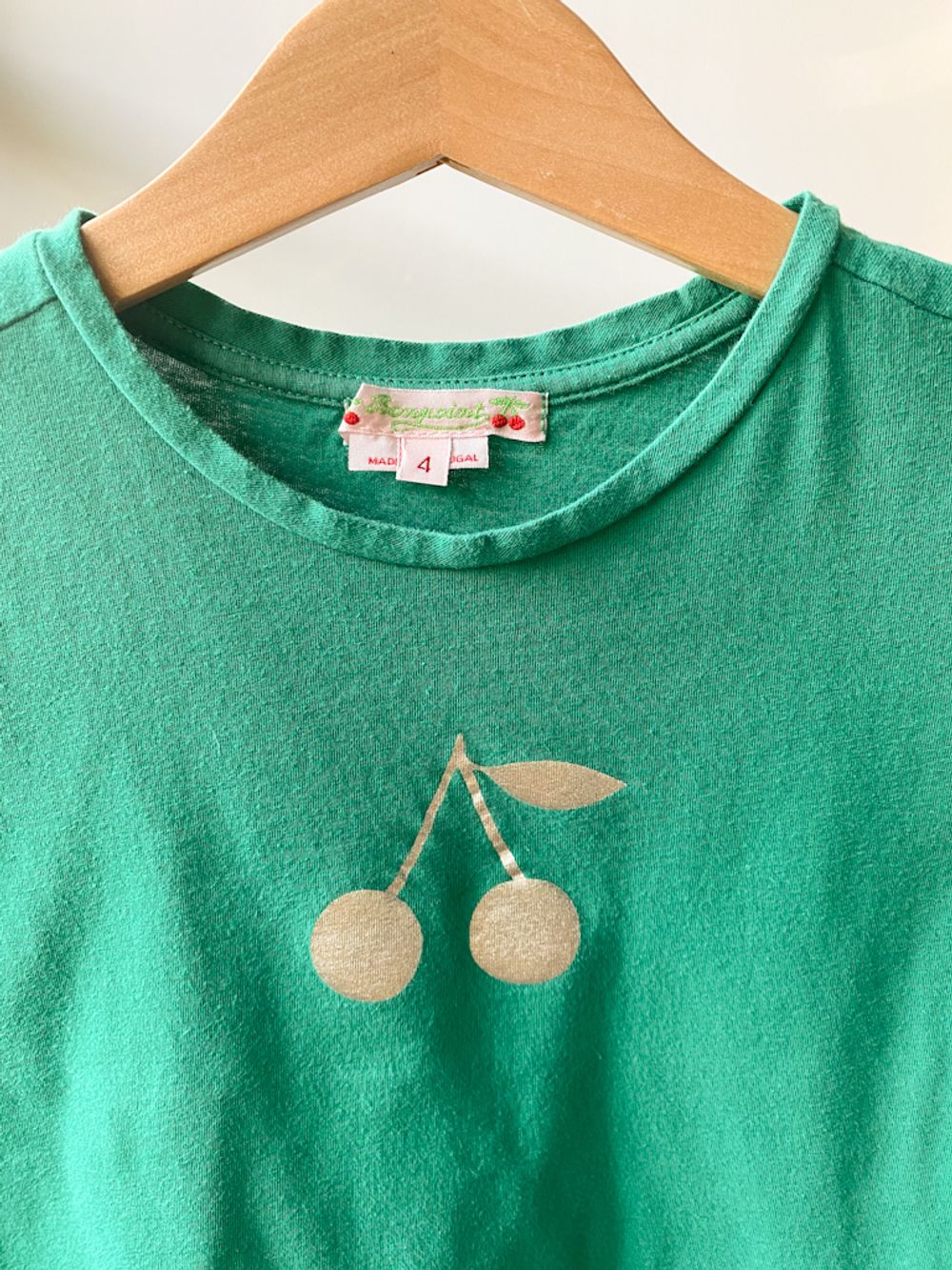 Хлопковая футболка  Bonpoint, 104