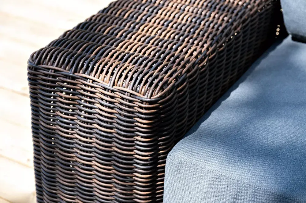 "Капри" трансформирующаяся лаунж-зона из искусственного ротанга, цвет коричневый