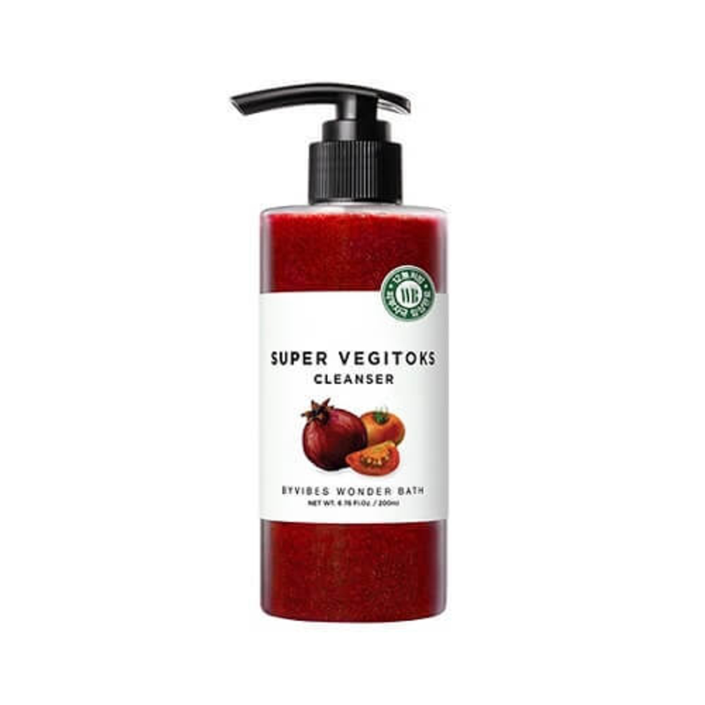 Chosungah By Vibes Wonder Bath Super Vegitoks Cleanser Red осветляющее детокс очищение для лица