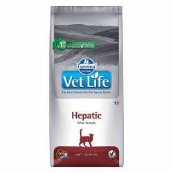 Farmina Vet Life Cat Hepatic - корм диета для кошек при заболеваниях печени