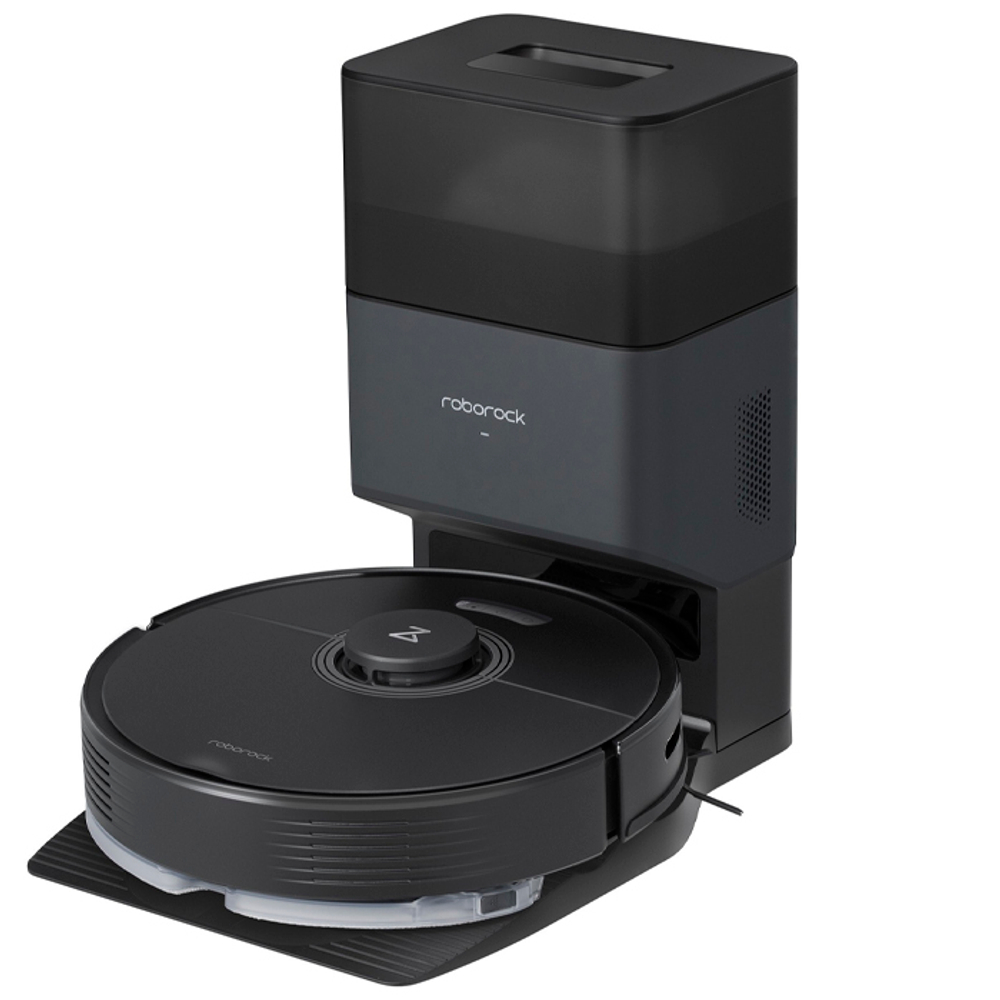 Робот-пылесос Roborock Q7 Max Plus Black (RU), со станцией самоочистки