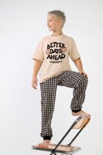 Пижама для мальчика Отдых-2 Виотекс БЕЖЕВЫЙ